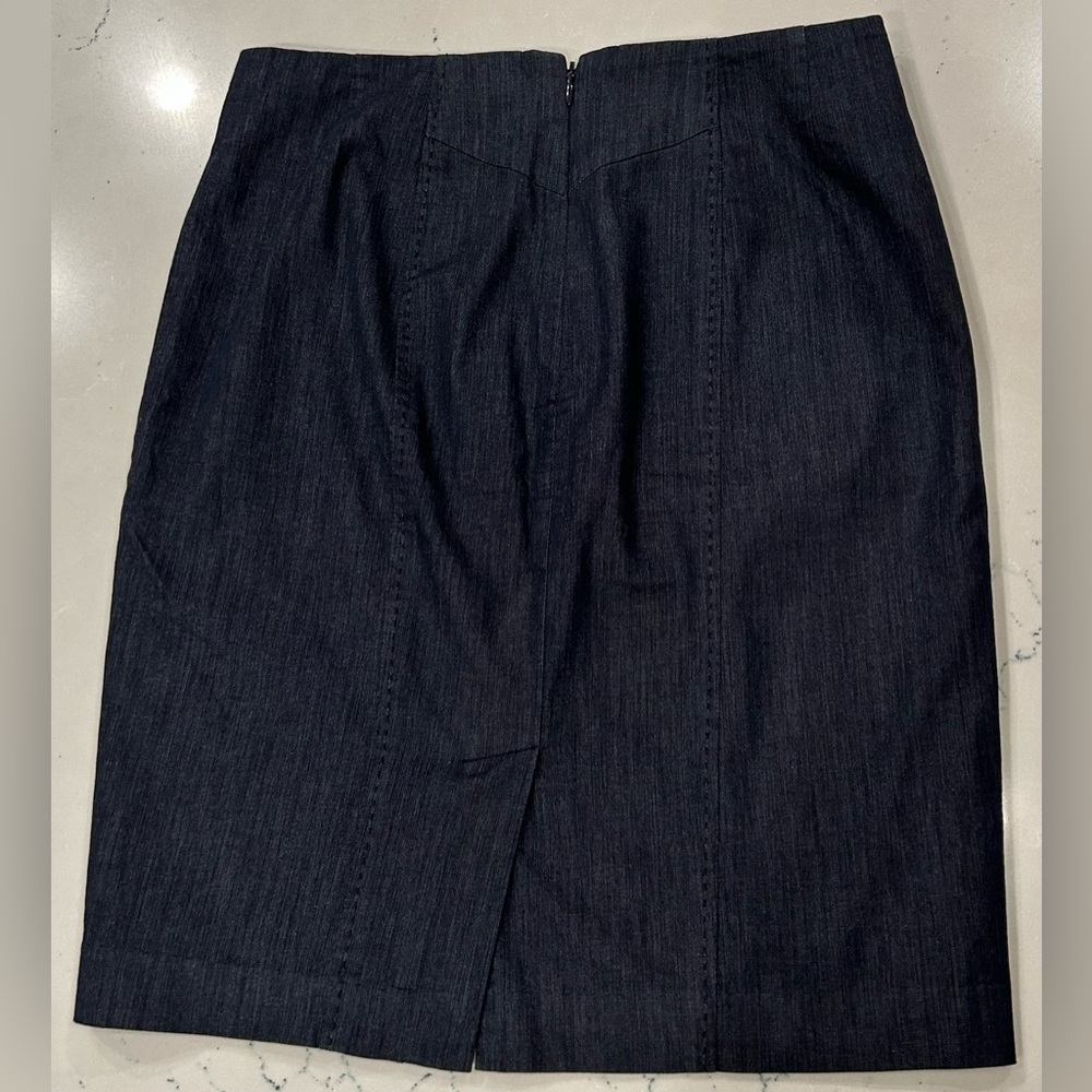 LOFT Jean Mini Skirt
